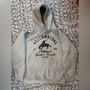 Yellowstone Gray Hoodie